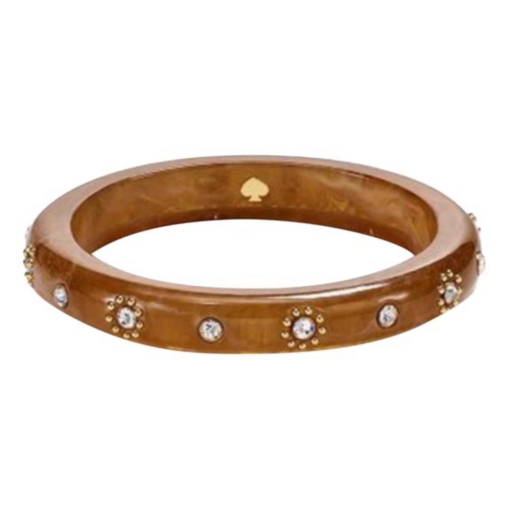 KATE SPADE • Out Of Her Shell Tortoise Bangle - Picture 3 of 4
